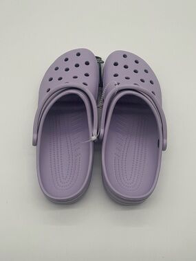 CROCS Classic Lavender Comfort Clogs with Strap